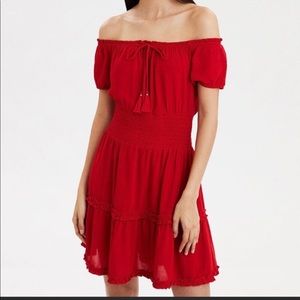 New with tags - American eagle off shoulder dress